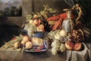 Still Life with Fruit, Lobster and Bread